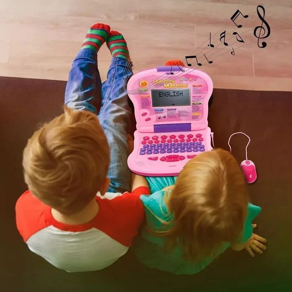 Розвиваючий дитячий комп'ютер Learning Machine, рожевий 0924 фото