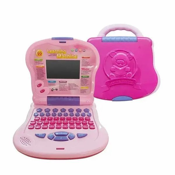Розвиваючий дитячий комп'ютер Learning Machine, рожевий 0924 фото