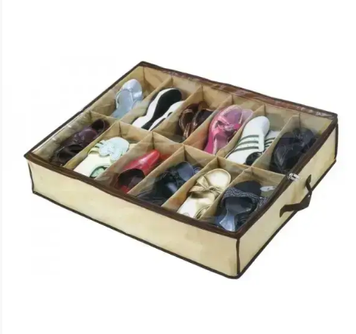 Органайзер для зберігання взуття Shoes Under (75х59x15 см) 0470 фото