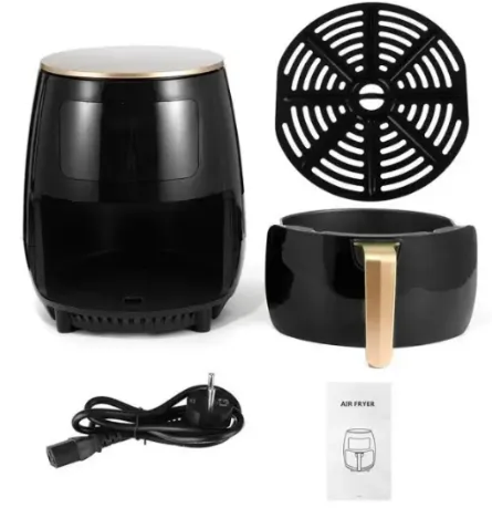 Аэрофритюрница 6 л Air Fryer Extra Large Capacity 3200 Вт, 8 программ 0752 фото