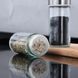 Підставка-карусель для спецій Stainless Steel and Wood на 16 контейнерів для зручного зберігання приправ 0792 фото 8