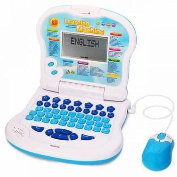 Розвивальний дитячий комп'ютер Learning Machine, синій 0925 фото