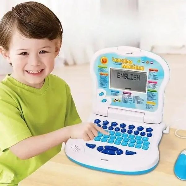Розвивальний дитячий комп'ютер Learning Machine, синій 0925 фото