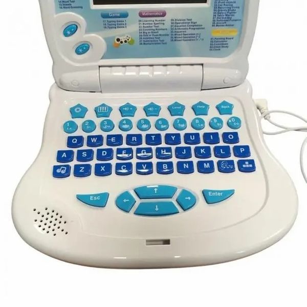 Розвивальний дитячий комп'ютер Learning Machine, синій 0925 фото