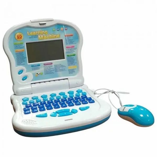 Розвивальний дитячий комп'ютер Learning Machine, синій 0925 фото