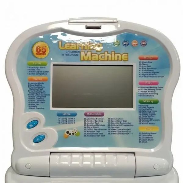 Розвивальний дитячий комп'ютер Learning Machine, синій 0925 фото