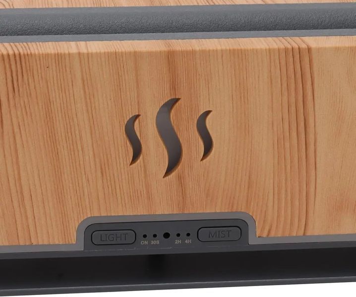Нічник-зволожувач Wooden Humidifier з вогняним ефектом і USB-підсвічуванням 0770 фото