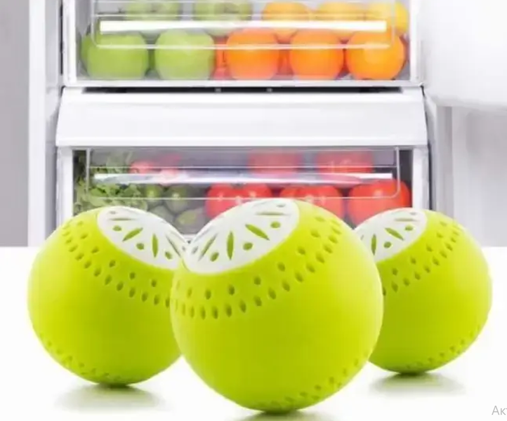 Кульки поглинаючі запахи в холодильнику Fridge Balls (3 шт) 0728 фото