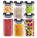 Набір прозорих контейнерів для круп Food Storage Container 6 шт 0244 фото 5