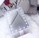 Зеркало с подсветкой Magic MakeUp белое для удобного и профессионального нанесения макияжа 0874 фото 6