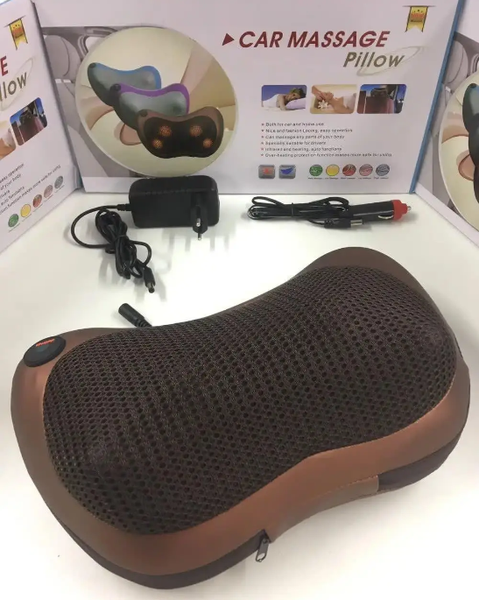 Масажна подушка CAR MASSAGE PILLOW для шиї 0032 фото