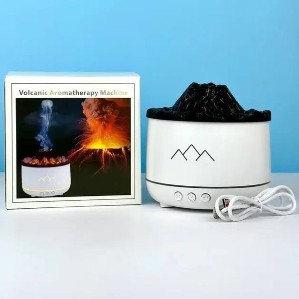 Ультразвуковий зволожувач Volcano Valcano з ефектом вулкана та LED підсвічуванням 0771 фото