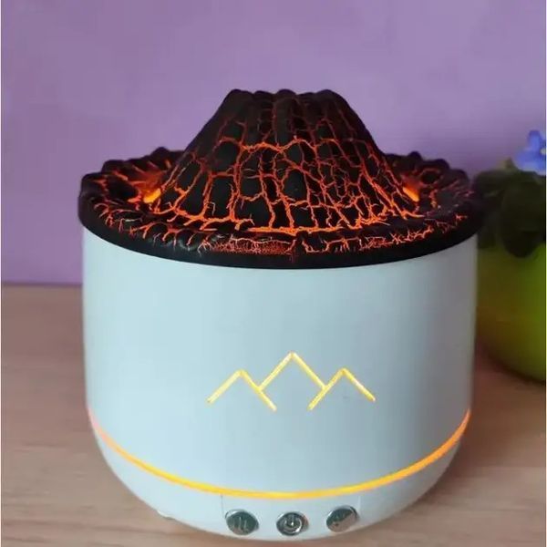 Ультразвуковий зволожувач Volcano Valcano з ефектом вулкана та LED підсвічуванням 0771 фото