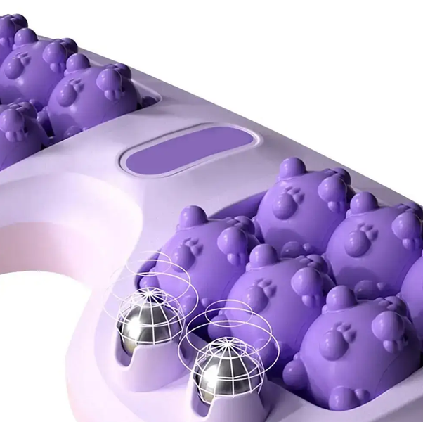 Роликовий масажер для ніг Cat Claw Style Foot Massager 0729 фото