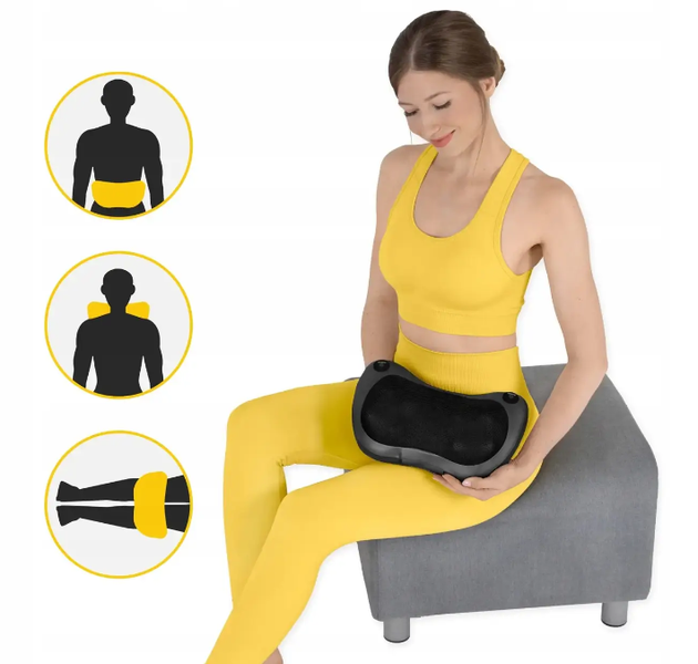 Масажна подушка CAR MASSAGE PILLOW для шиї 0032 фото