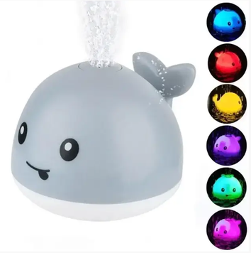 Іграшка для ванної Кит з фонтаном Spray water bath toy, іграшка для купання 0434 фото