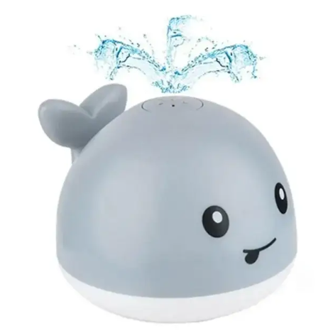 Игрушка для ванной Кит с фонтаном Spray water bath toy, игрушка для купания 0434 фото