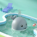 Игрушка для ванной Кит с фонтаном Spray water bath toy, игрушка для купания 0434 фото 5