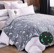 Плед дитячий Magic Blanket "Місяць + зірки" світиться в темряві (100х150 см), Сірий 0609 фото 3