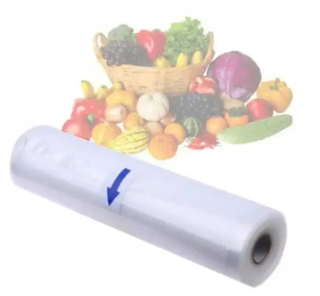 Пакети для вакуумного пакувальника (рулон 20*500 см), плівка для вакууматора 0121 фото