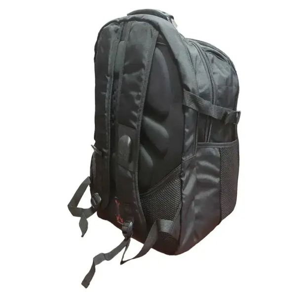 Рюкзак SwissGear 8810 швейцарский городской мужской, водостойкий, для ноутбука 17", 35&ndash;55 л, с USB, чёрный 0253 фото
