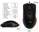 Ігрова комп'ютерна миша з RGB підсвіткою Weibo S320 USB 4800 DPІ 0683 фото 4