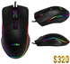Ігрова комп'ютерна миша з RGB підсвіткою Weibo S320 USB 4800 DPІ 0683 фото 3