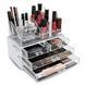 Прочный акриловый органайзер Cosmetic Storage Box для косметики с прозрачными стенками и ящиками 0879 фото 1