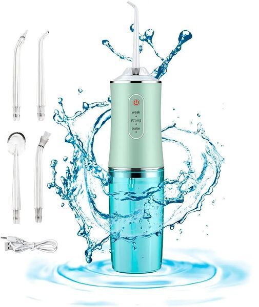 Іригатор портативний Oral Irrigator S3J2 з пульсуючим струменем для чищення зубів і ясен 0930 фото