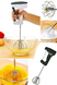 Ручний напівавтоматичний кухонний вінчик для збивання Kitchen whisk 0039 фото 7