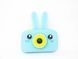 Дитячий фотоапарат Bunny Зайчик Smart Kids Camera GM-30 24 Мп компактний з іграми блакитний корпус 0829 фото 1