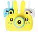 Дитячий фотоапарат Bunny Зайчик Smart Kids Camera GM-30 24 Мп компактний з іграми блакитний корпус 0829 фото 5