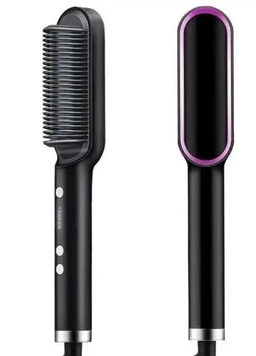 Електрична розчіска випрямляч для волосся Fast Hair Straightener ART-633 (HF633) 0685 фото