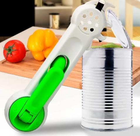 Багатофункціональна відкривачка консервний ніж Kitchen CanDo 7в1 0040 фото