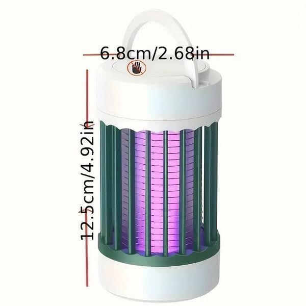 Відлякувач комарів і комах USB Camping Mosquito Lamp портативний компактний ефективний 0931 фото
