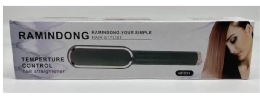 Електрична розчіска випрямляч для волосся Fast Hair Straightener ART-633 (HF633) 0685 фото