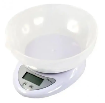 Кухонні електронні ваги з чашею MATARIX MX-407 (5 кг) - НФ-00007425 0144 фото