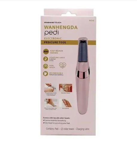 Электрическая роликовая пемза для ног Wanhengda Pedi Electronic 0542 фото