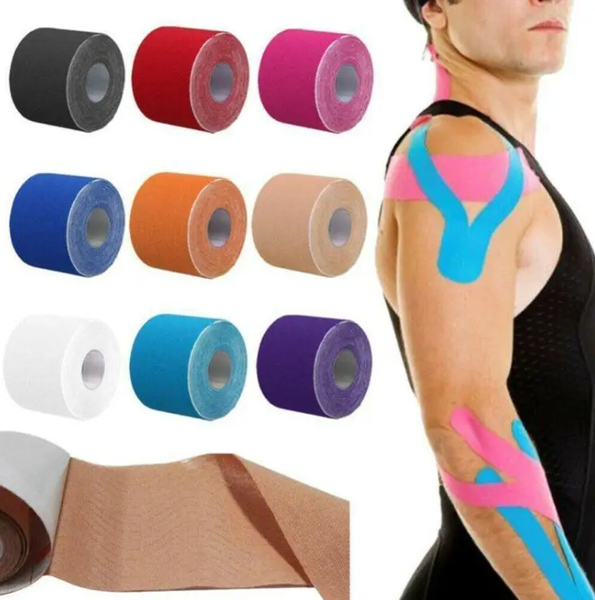 Кінезіо тейп Kinesiology Sportstape 5 метрів 0736 фото