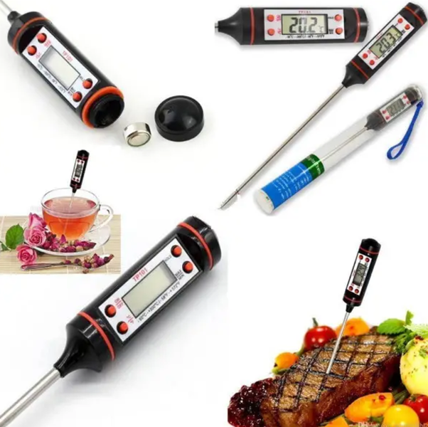 Кухонный электронный термометр TP-101 Food Thermometer 0687 фото