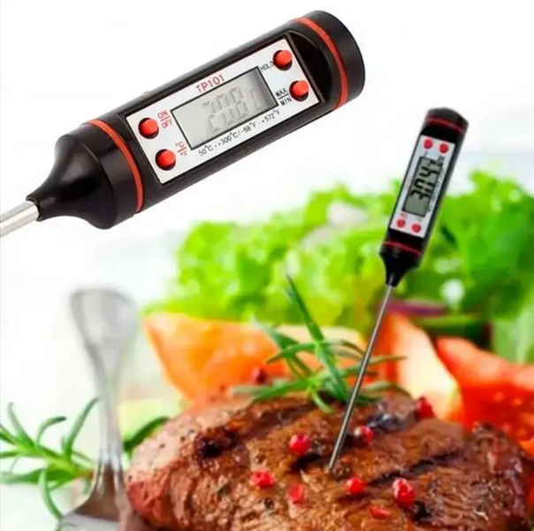 Кухонный электронный термометр TP-101 Food Thermometer 0687 фото