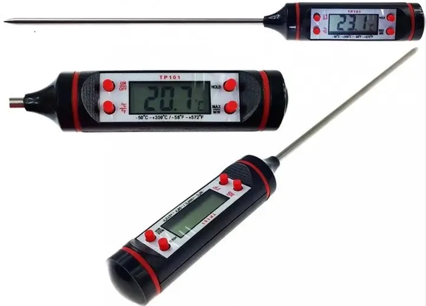 Кухонный электронный термометр TP-101 Food Thermometer 0687 фото
