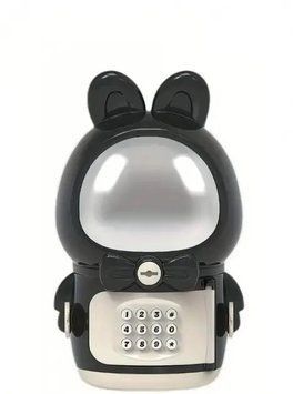 Копілка космонавт Space Piggy Bank BLACK для зберігання грошей і мрій у космічному стилі 0779 фото