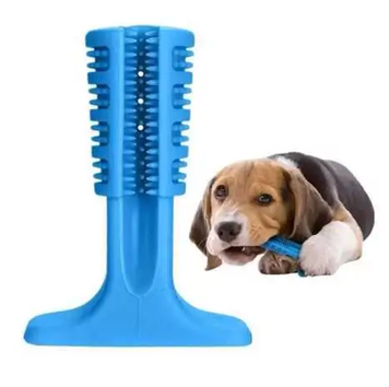Жувальна іграшка - зубна щітка для собак Dog Chew Brush (S) 0688 фото