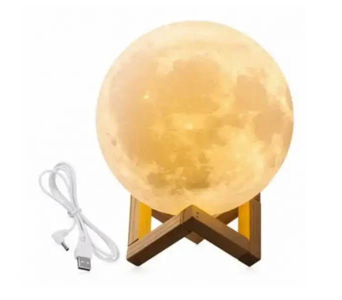 Настільний 3D світильник лампа "Місяць" Magic 3D Moon Light з пультом 0269 фото