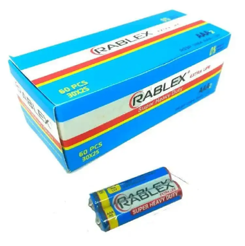 Батарейка Rablex R-03 сольова (ААА-мізинчикова) 1.5 V 0355 фото