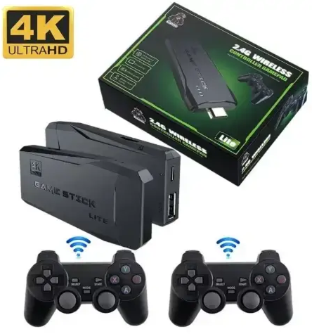 Ігрова приставка + 2 джойстики Game Stick Lite 64 Gb 0753 фото