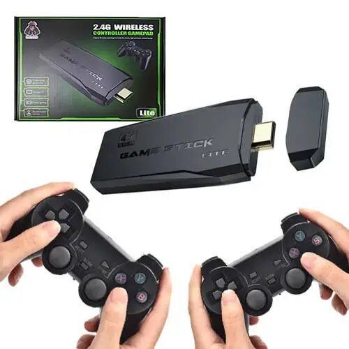 Ігрова приставка + 2 джойстики Game Stick Lite 64 Gb 0753 фото