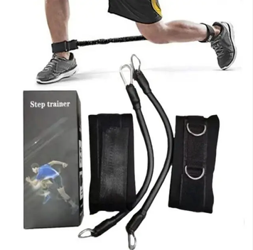 Еспандерний тренажер для тренувань ніг Step Trainer 42 см 0738 фото