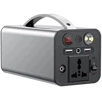 Зарядна станція Powerbank 200Вт ємністю 50000 мА&middot;год портативна міцна із сонячною панеллю екологічна потужна 0833 фото
